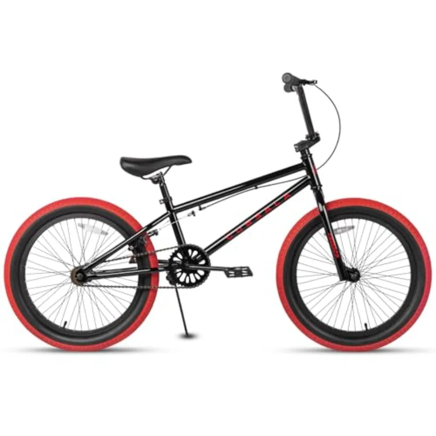 🚴‍♂️🔥 Freestyle BMX Bike – Red & Black (18”–20”) | Perfect for Tricks & Jumps