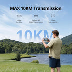 🚁 Original Atom 2 Drone – 4K Video, 8K Photos, 10km Range, Smart Eye Tracking