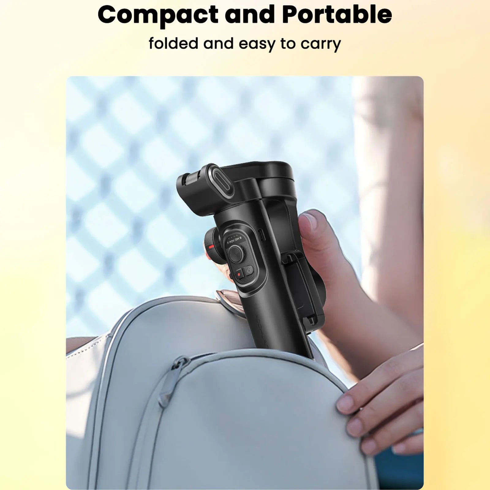 Smart XE AI Gimbal Stabilizer 🤳✨ | No-App Face Tracking + Gesture Control (TikTok/YouTube)