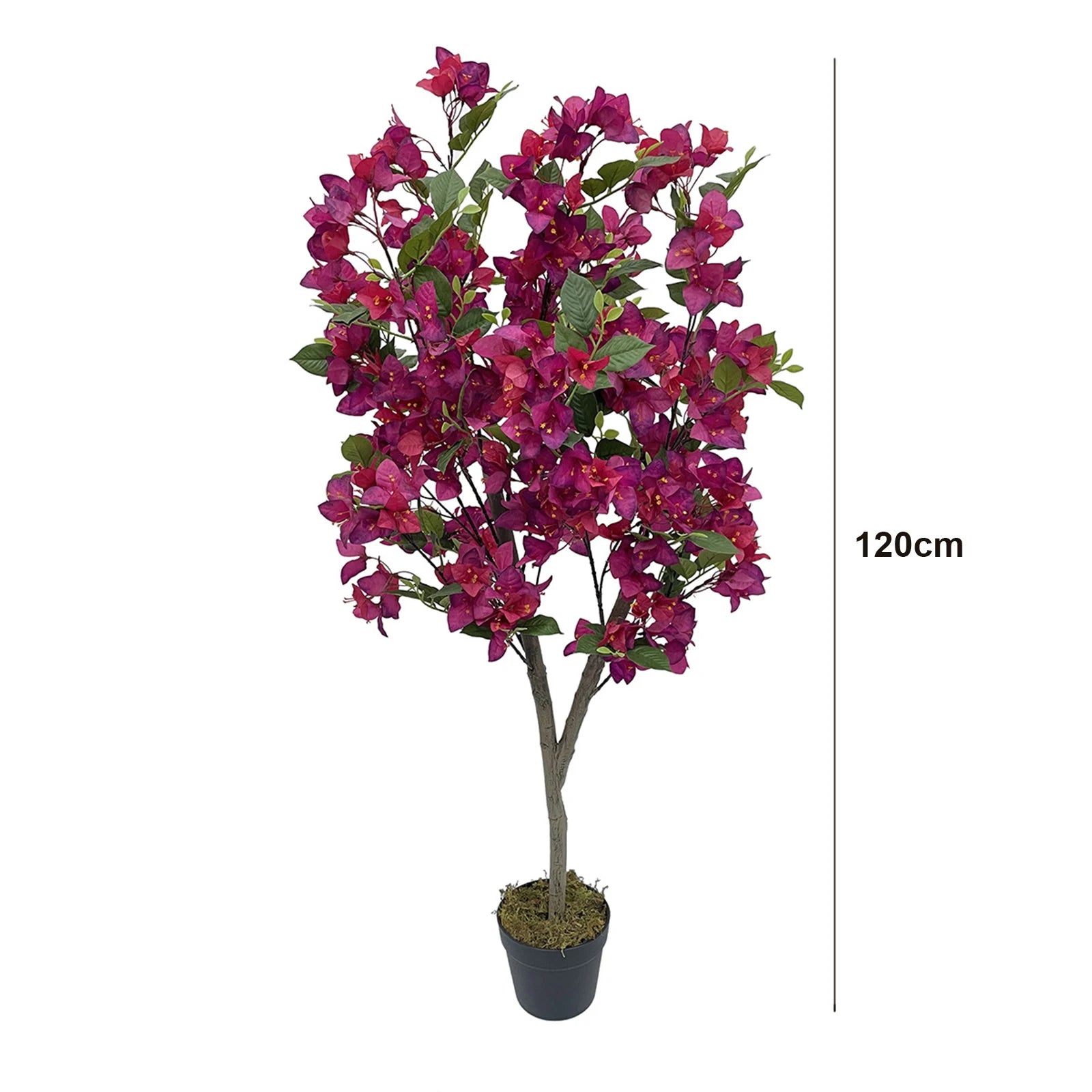 Artificial Bougainvillea Tree 🌺✨ | Rose Red Branches (3.94FT)
