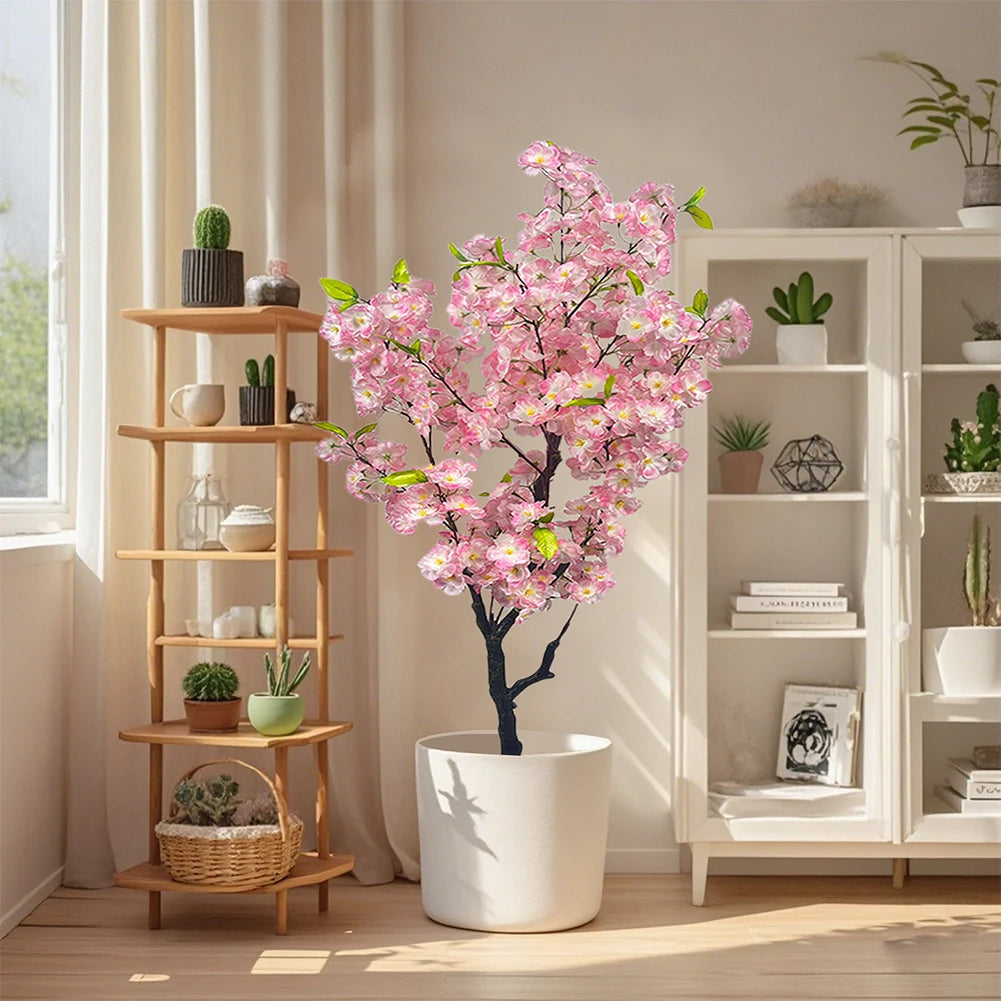 Artificial Curry Blossom Tree 🌸🌿 | Vibrant Faux Plant (120cm / 150cm)