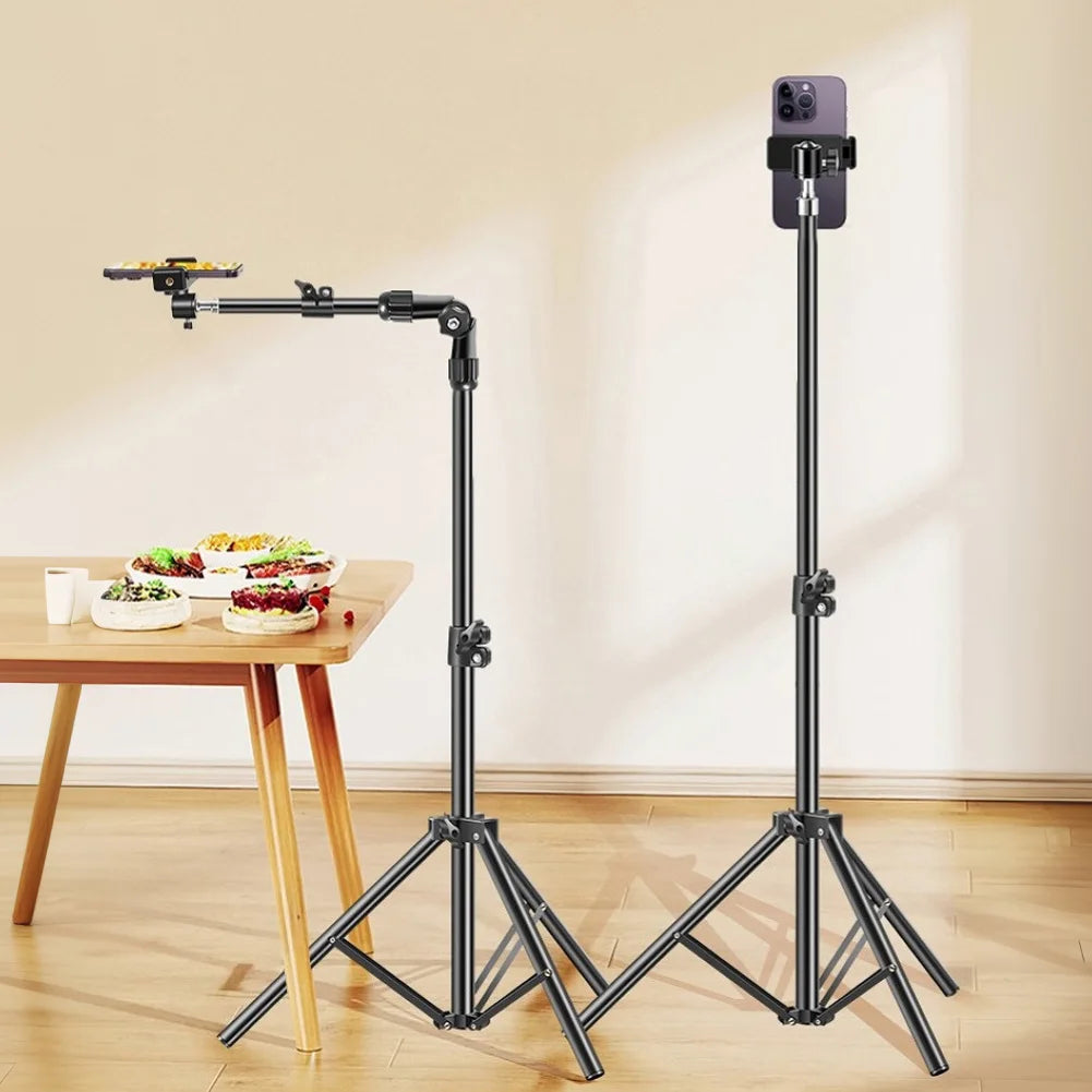 Overhead Phone Tripod 📱🎥✨ | Adjustable 180° Arm for Filming & Livestreaming