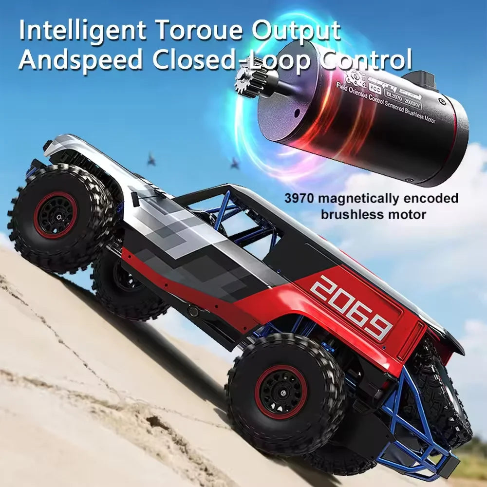 🚙 Off-Road RC Truck (1:8) – Hyper Go H8, 8CH, Metal Parts, High Power