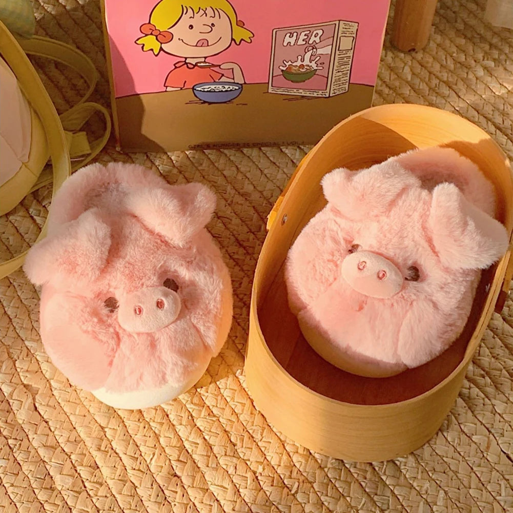 🐷😂 Funny Pig Slippers – Cute & Cozy Unisex Home Slippers (Soft & Warm)