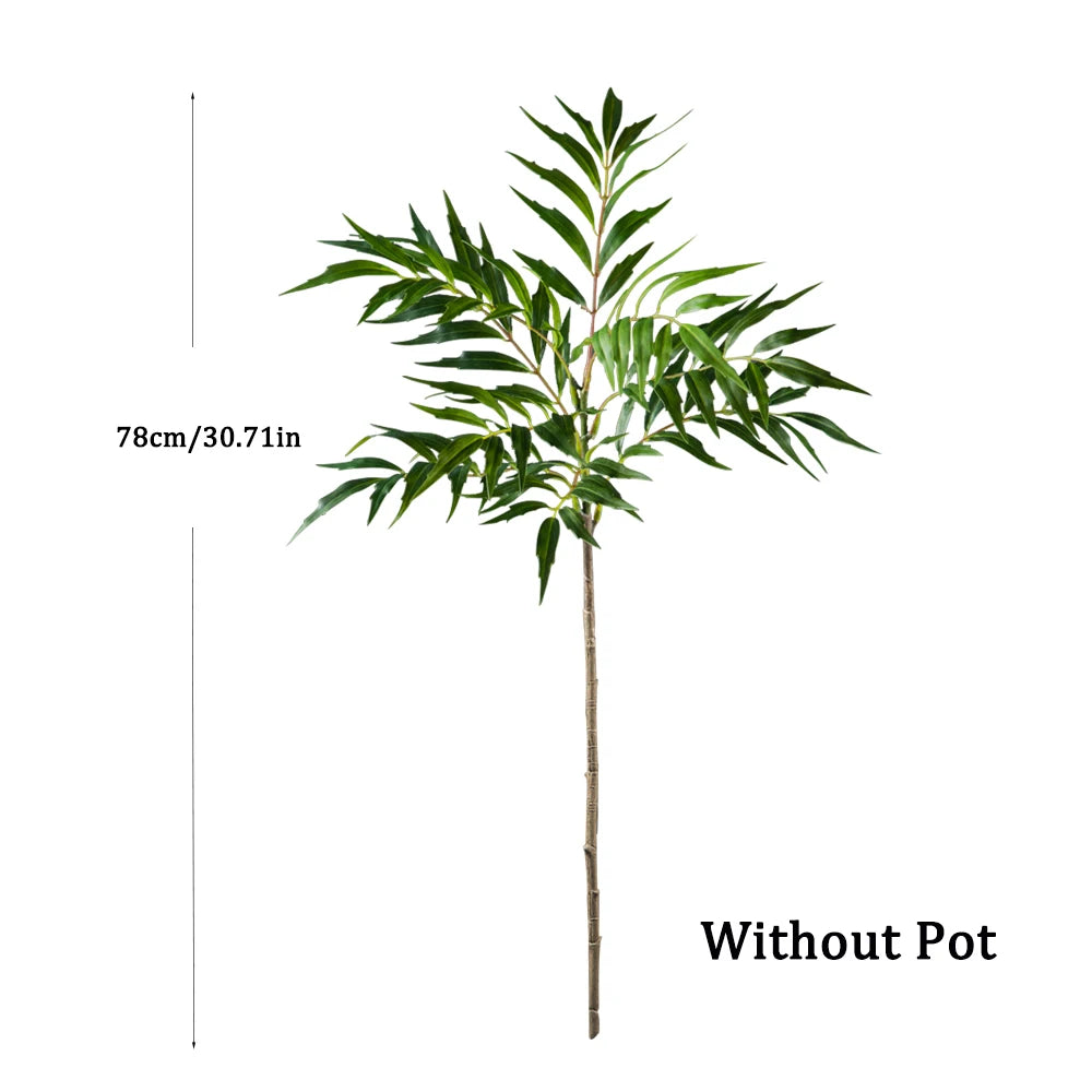 Real-Touch Artificial Palm/Bamboo Tree 🌿✨ | 78–140cm (3 Sizes)