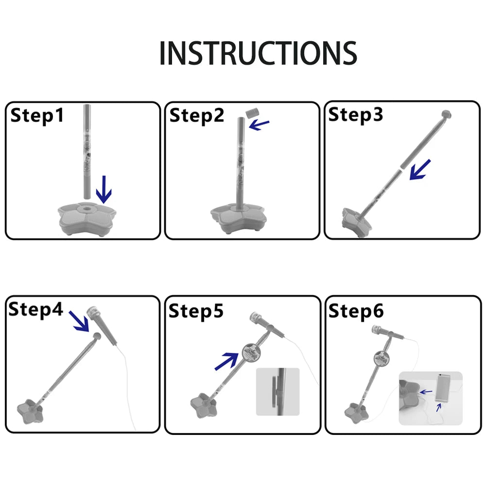 Ultra Pro Musical Microphone Speaker 🎤🔊✨ | “Popular Song” Music Mic for Parties & Fun
