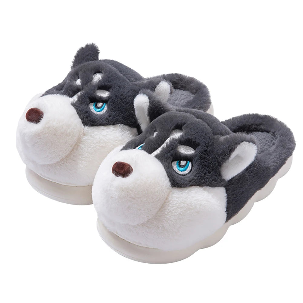 🐾❄️ Unisex Cute “Ashi” Slippers – Super Soft Winter Home Slippers (Cozy & Comfy)
