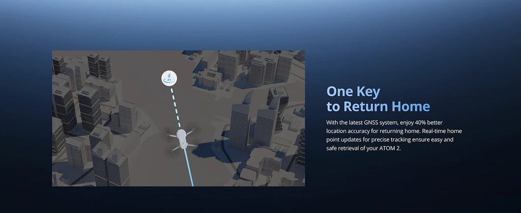 🚁 Original Atom 2 Drone – 4K Video, 8K Photos, 10km Range, Smart Eye Tracking