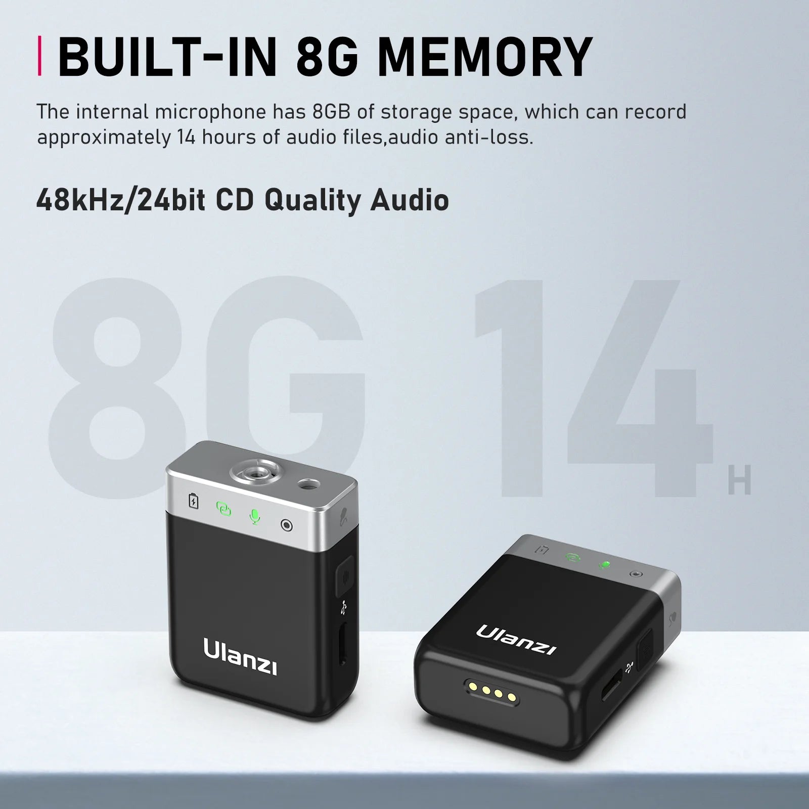 UMIC AM18 2.4G Wireless Lavalier Mic 🎤📱✨ | For iPhone, Android, Camera & PC (Vlog/Podcast)