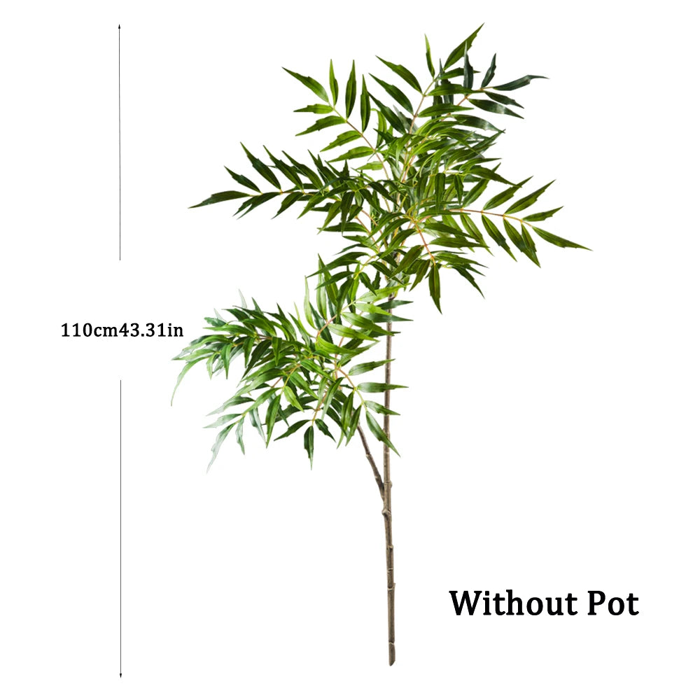 Real-Touch Artificial Palm/Bamboo Tree 🌿✨ | 78–140cm (3 Sizes)