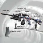 HK416-Style Gel Splatter Blaster Toy 💦🎯 | “Full Configuration” Outdoor Set + Safety Glasses