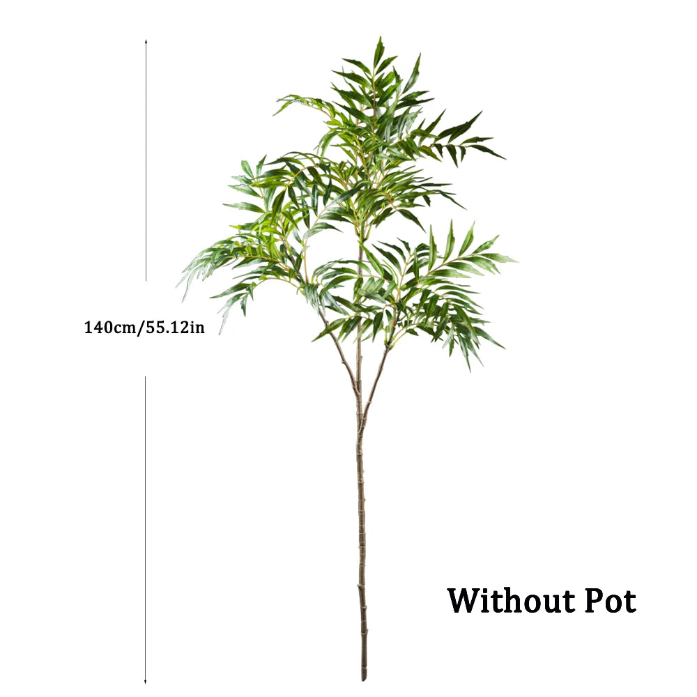 Real-Touch Artificial Palm/Bamboo Tree 🌿✨ | 78–140cm (3 Sizes)
