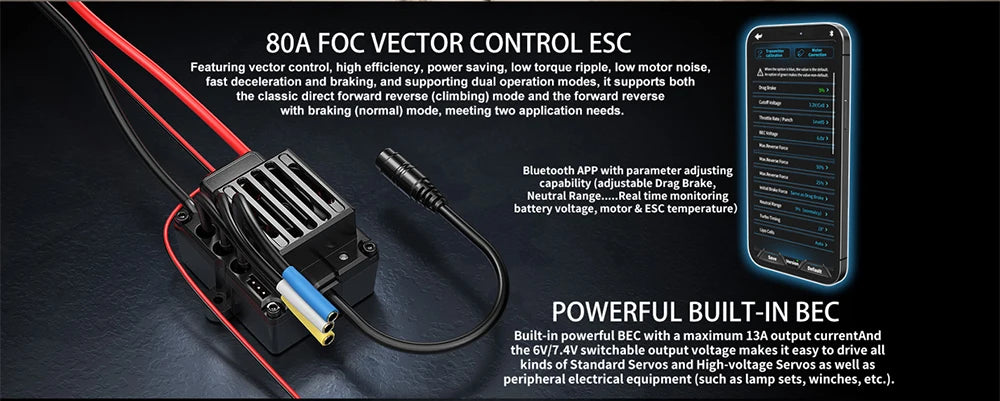 🚙 Off-Road RC Truck (1:8) – Hyper Go H8, 8CH, Metal Parts, High Power