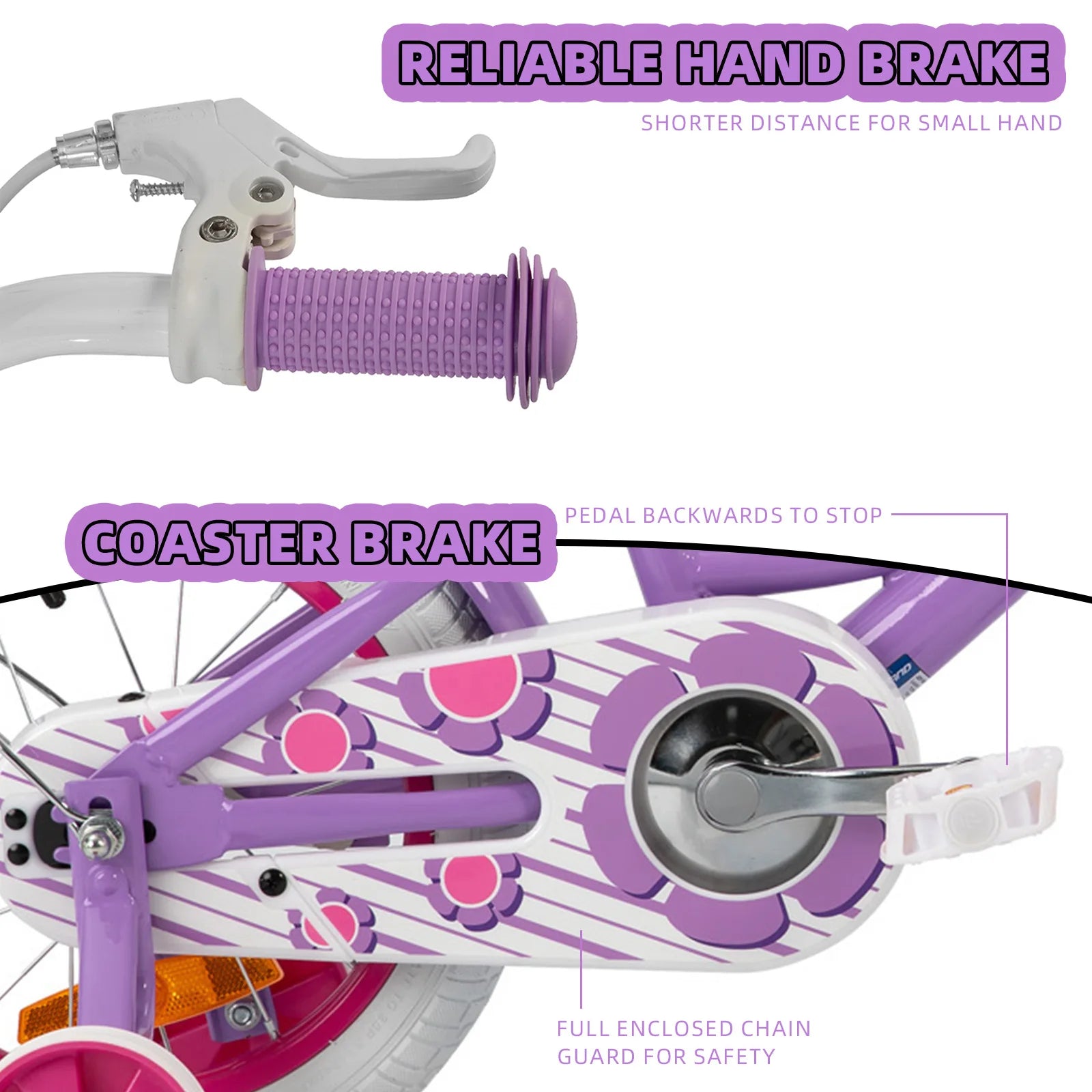 🚲💖 Girls Bike with Training Wheels – Cute & Easy Ride (12” / 14” / 16”) | On Sale