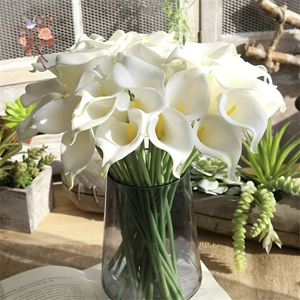Real-Touch Artificial Calla Lily (10PCS) 🌸✨ | Wedding Bouquet Flowers