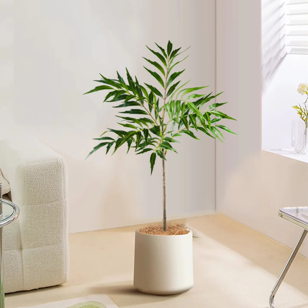 Real-Touch Artificial Palm/Bamboo Tree 🌿✨ | 78–140cm (3 Sizes)