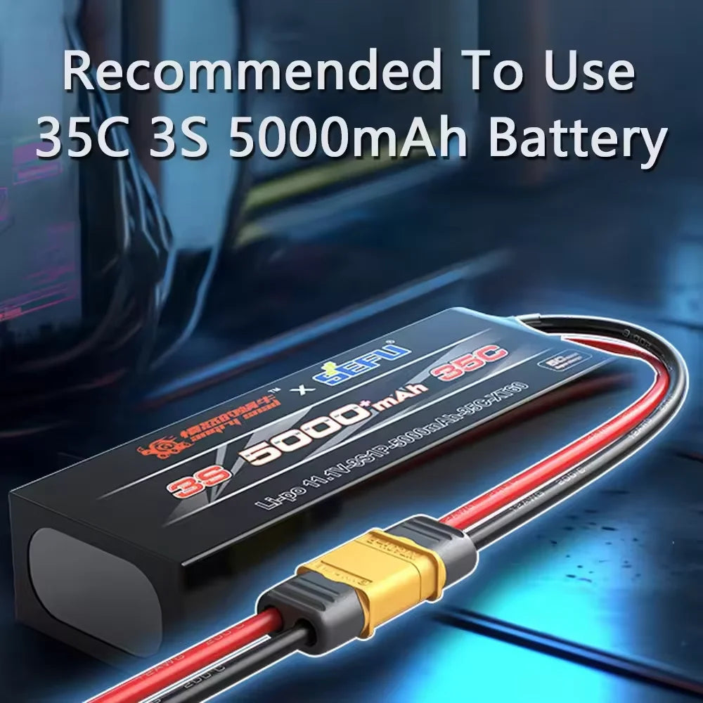 🚙 Off-Road RC Truck (1:8) – Hyper Go H8, 8CH, Metal Parts, High Power