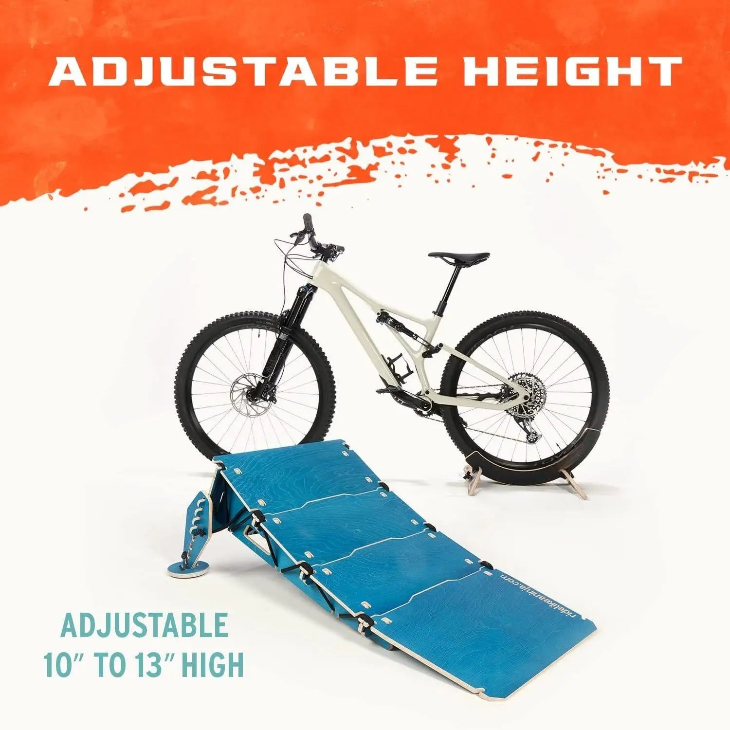 🛹🔥 Bike & Skate Jump Ramp – Sturdy Trick Ramp for BMX, MTB, Scooters & Skateboards