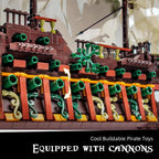 Flying Dutchman Pirate Ship Model 🏴‍☠️⛵✨ | Large Display Ship (85cm x 60cm)