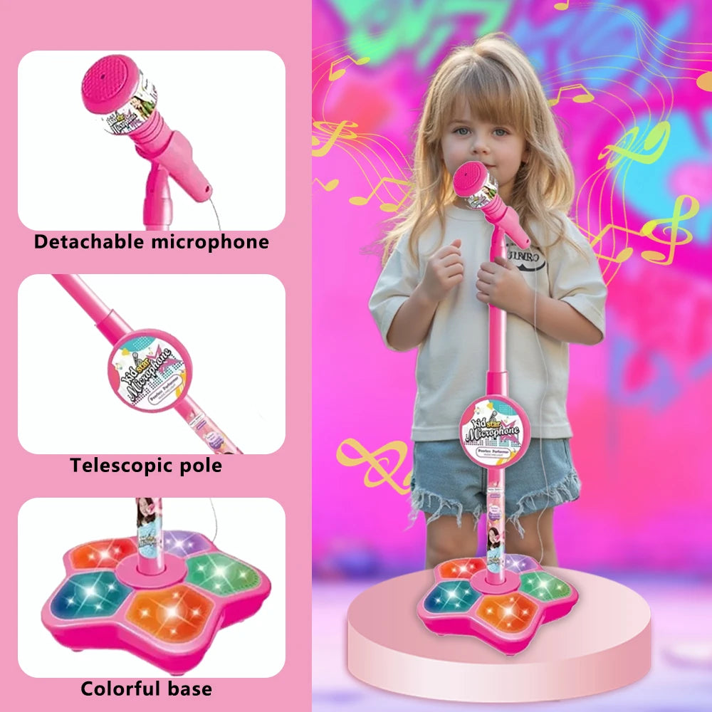 Ultra Pro Musical Microphone Speaker 🎤🔊✨ | “Popular Song” Music Mic for Parties & Fun