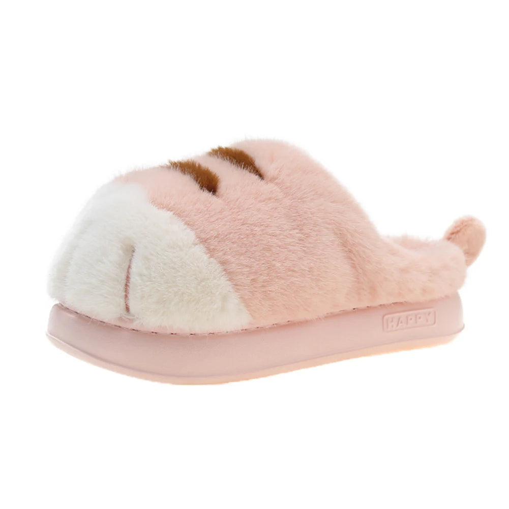 🐾🐯 Unisex Tiger Paw Slippers – Soft & Cozy Indoor House Slippers (Cute & Comfy)