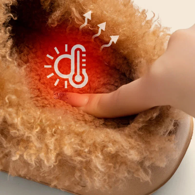 😱🥿 Funny Screaming Face Slippers – Cozy Indoor House Slippers (Soft & Warm)