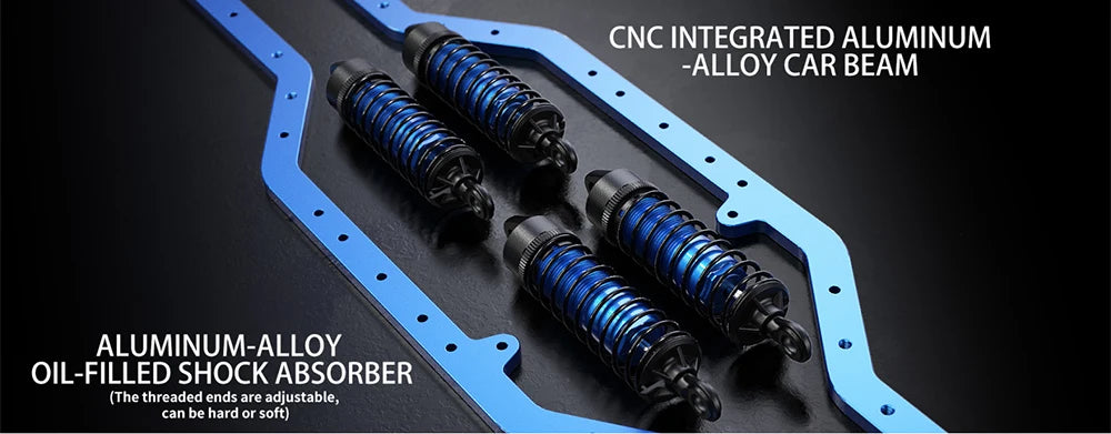 🚙 Off-Road RC Truck (1:8) – Hyper Go H8, 8CH, Metal Parts, High Power