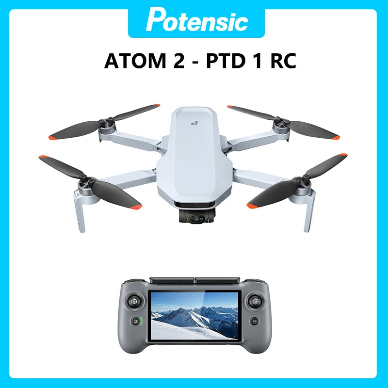 🚁 Original Atom 2 Drone – 4K Video, 8K Photos, 10km Range, Smart Eye Tracking
