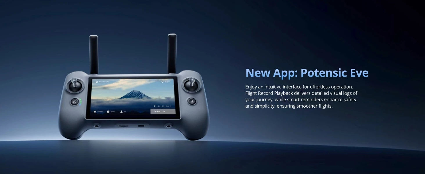 🚁 Original Atom 2 Drone – 4K Video, 8K Photos, 10km Range, Smart Eye Tracking