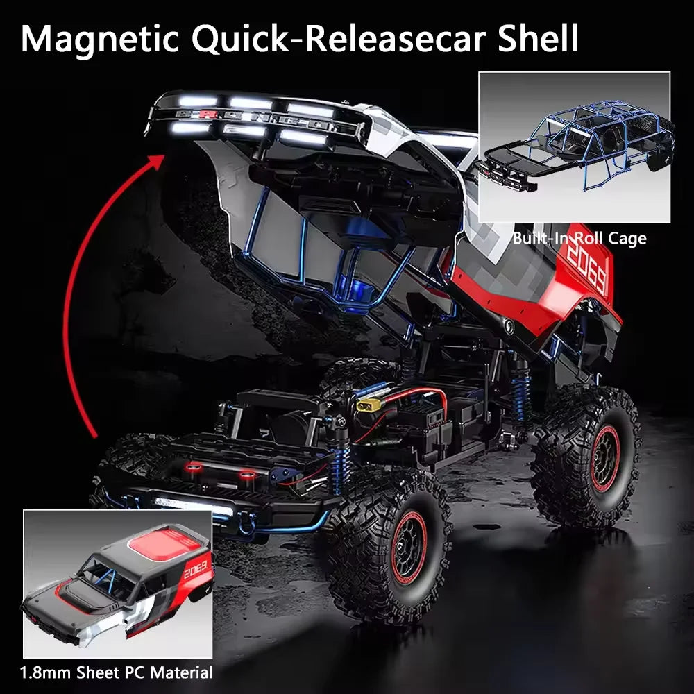 🚙 Off-Road RC Truck (1:8) – Hyper Go H8, 8CH, Metal Parts, High Power