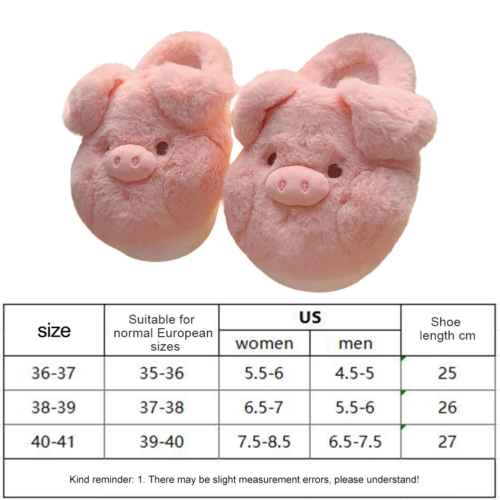 🐷😂 Funny Pig Slippers – Cute & Cozy Unisex Home Slippers (Soft & Warm)
