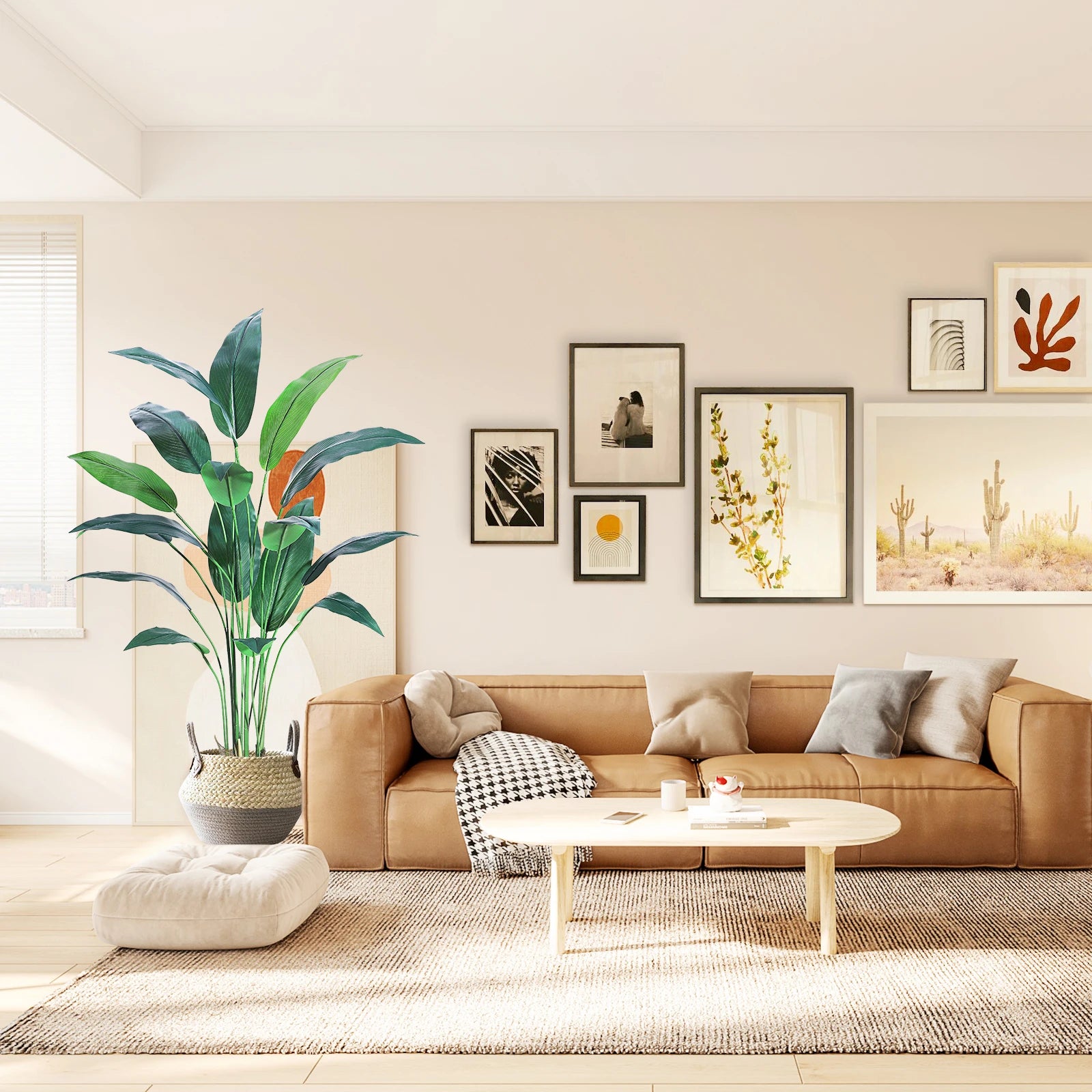 Artificial Bird of Paradise Plant 🌿✨ | 6–7FT Indoor/Outdoor Decor (5 Variants)