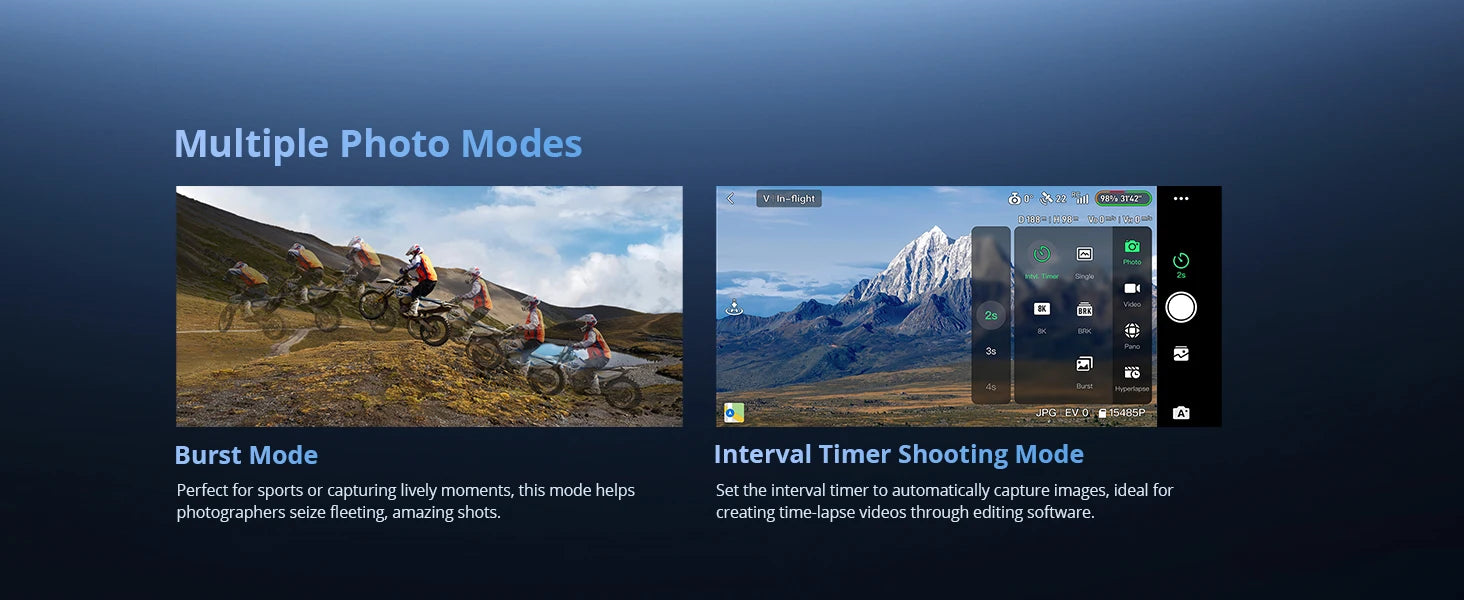 🚁 Original Atom 2 Drone – 4K Video, 8K Photos, 10km Range, Smart Eye Tracking
