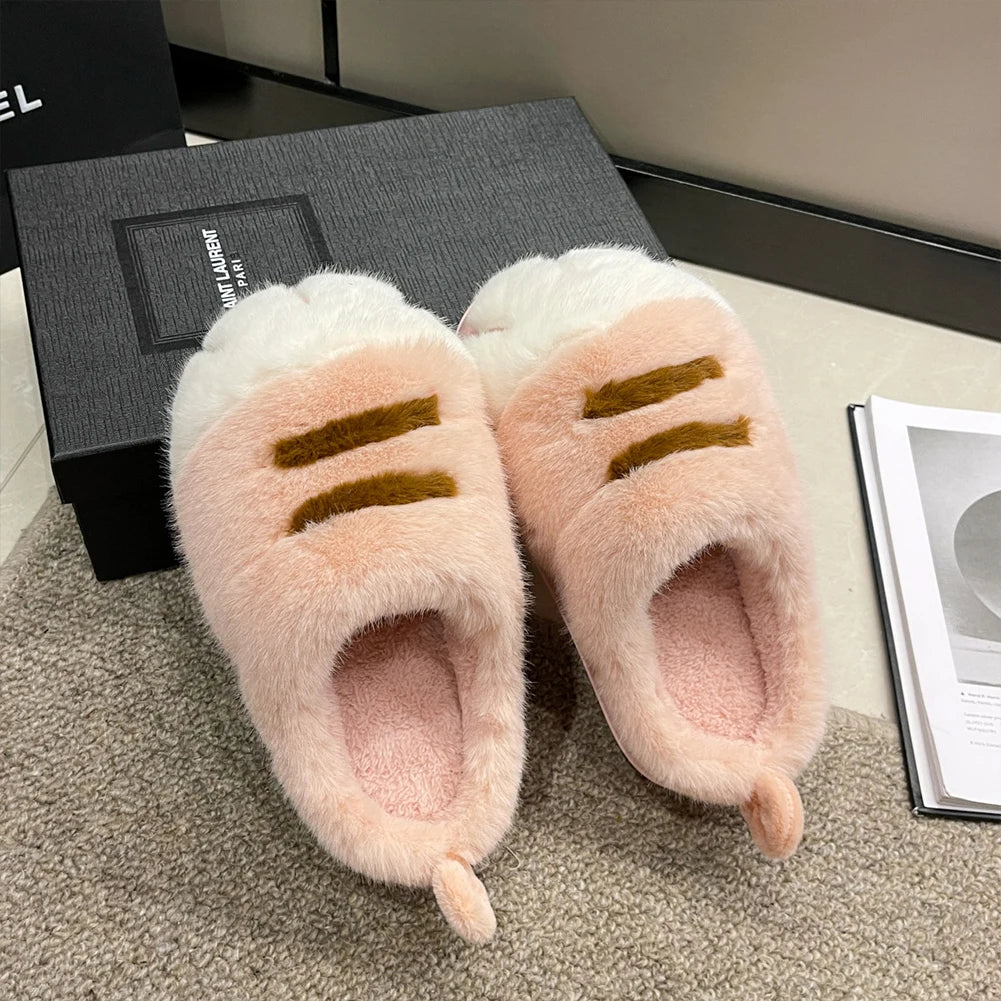 🐾🐯 Unisex Tiger Paw Slippers – Soft & Cozy Indoor House Slippers (Cute & Comfy)