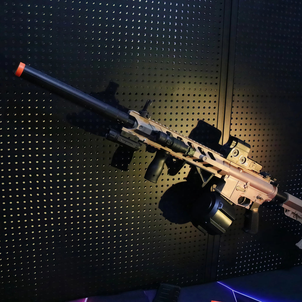 M416 Electric Gel Ball Blaster Toy Gun💦  [7.4v High Speed] | Auto + Manual Modes, Large Magazine