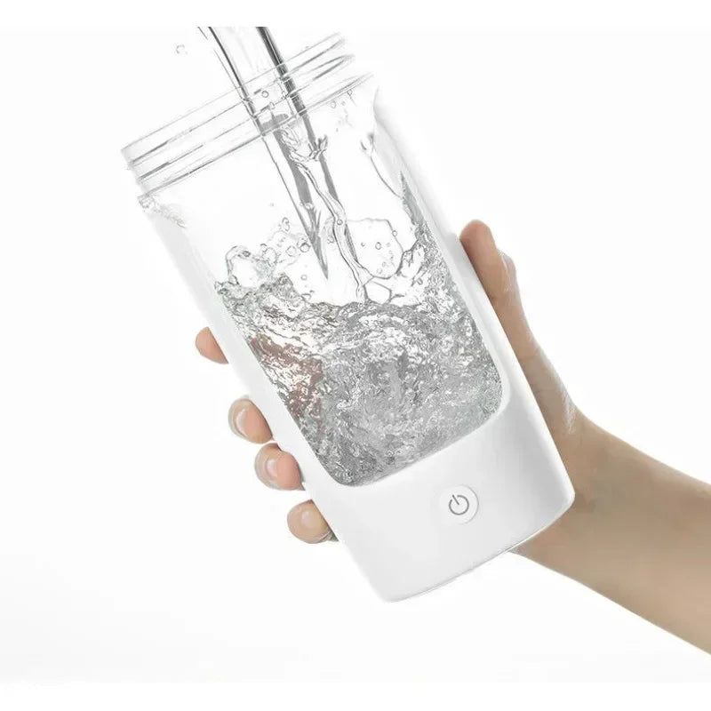🥤⚡ Electric Automatic Protein Shaker – 450ml Portable Mixing Cup (Battery Powered)