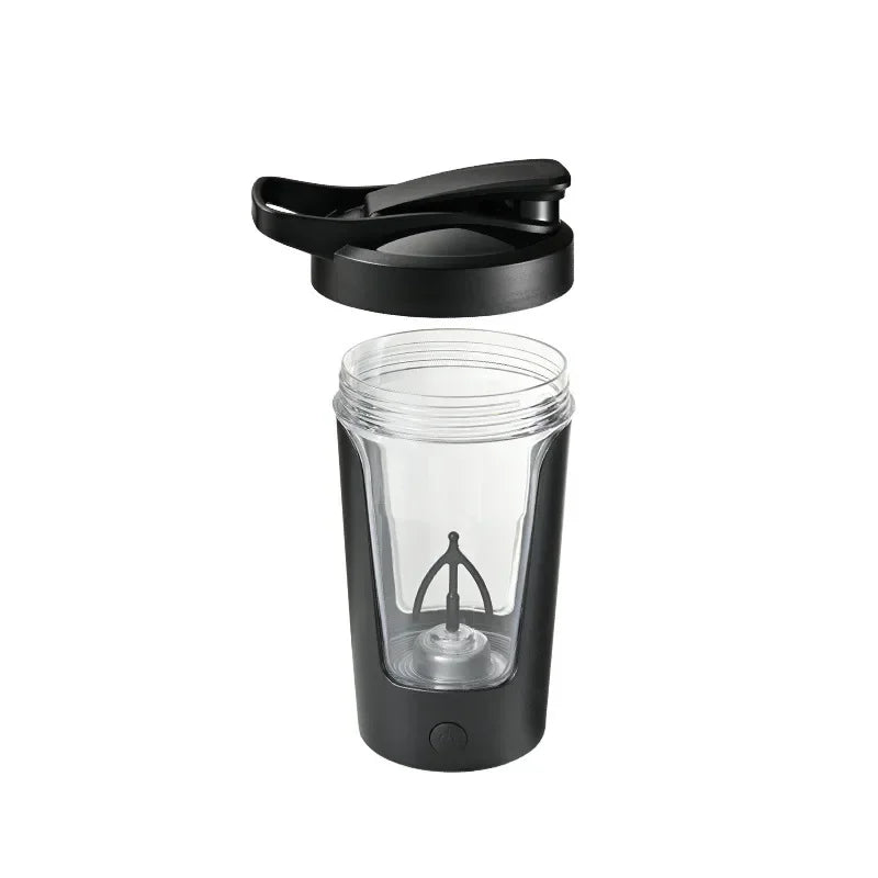 🥤⚡ Electric Automatic Protein Shaker – 450ml Portable Mixing Cup (Battery Powered)