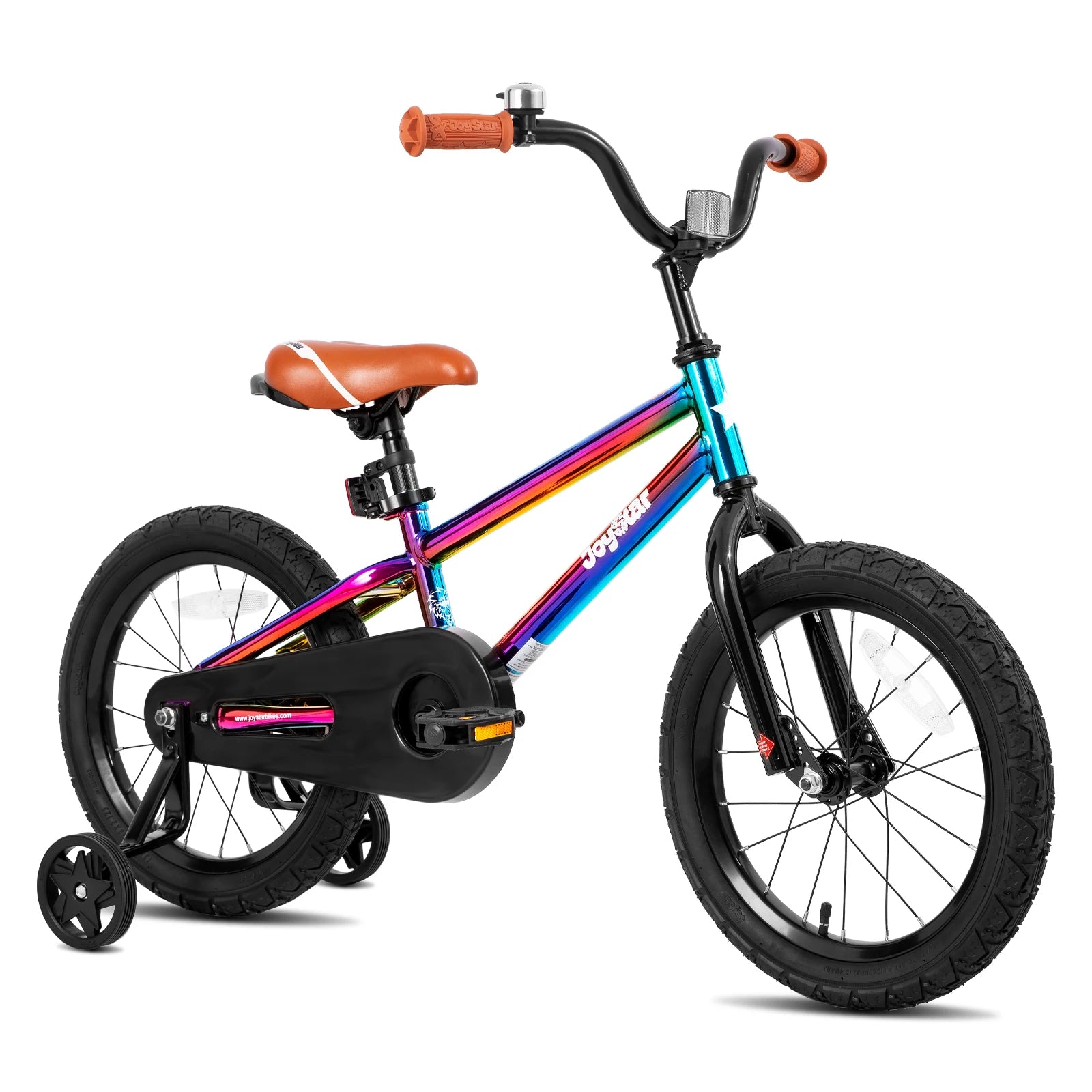 🚲✨ Kids Bike with Training Wheels – Bell + Front/Rear Lights (12”–20”) | On Sale