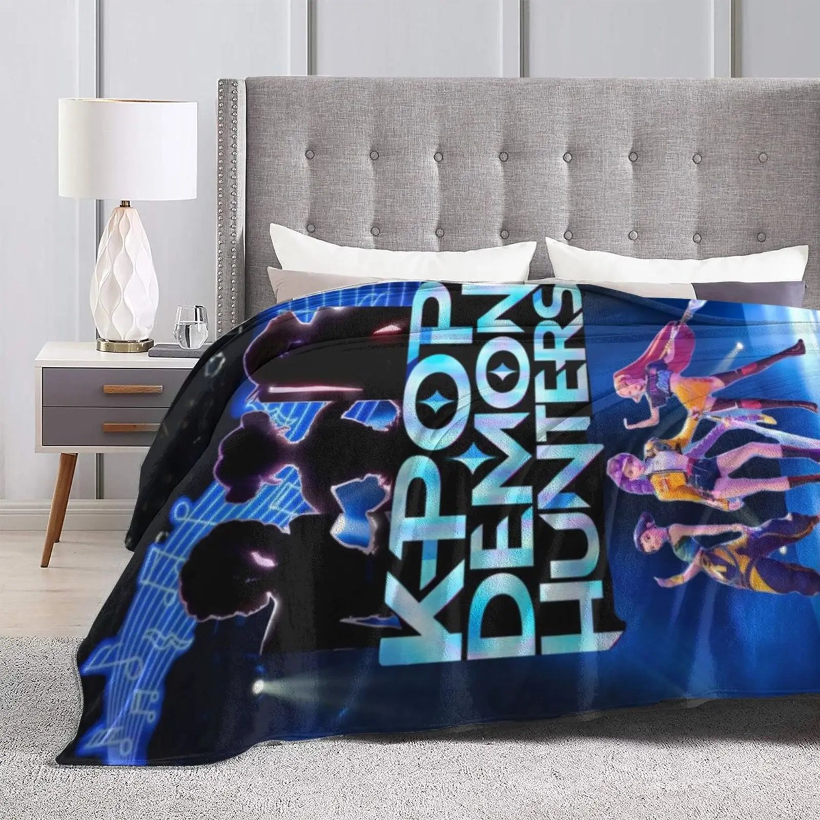 🎶💖 K-POP Blanket – Cozy Fan Throw (3 Sizes)