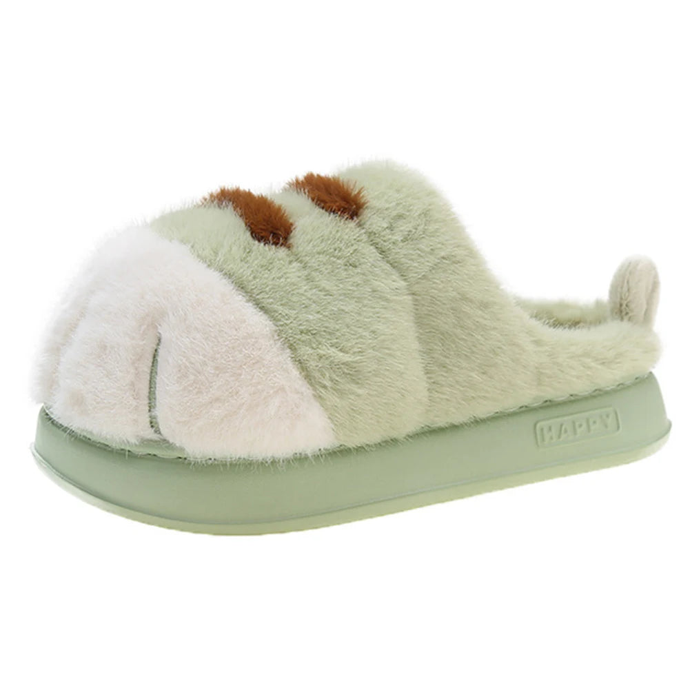 🐾🐯 Unisex Tiger Paw Slippers – Soft & Cozy Indoor House Slippers (Cute & Comfy)